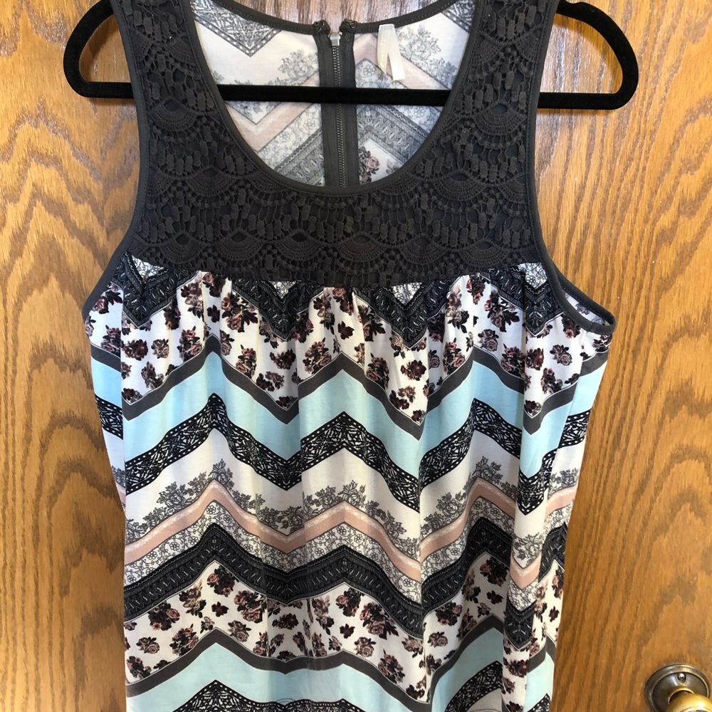 Vanity XL chevron tank top